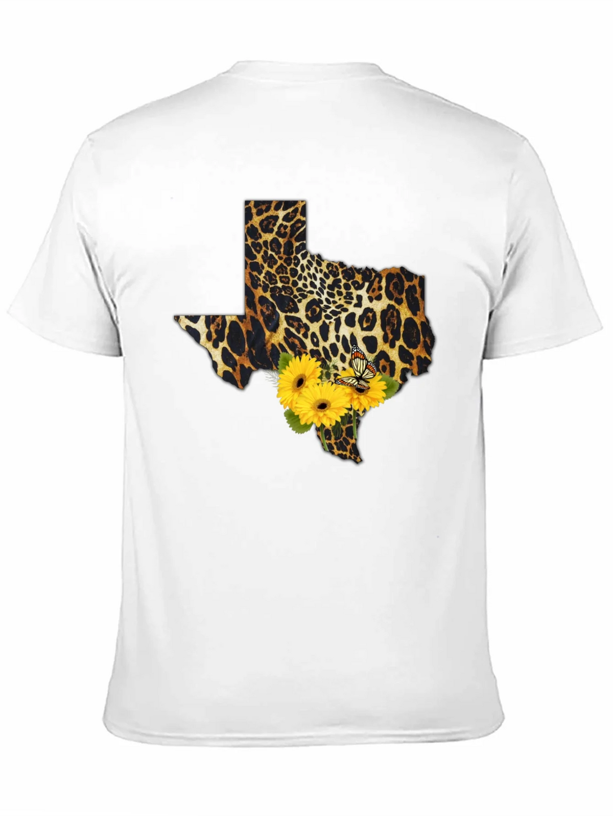 Texas Leopard Print Sunflower Tee product image 2