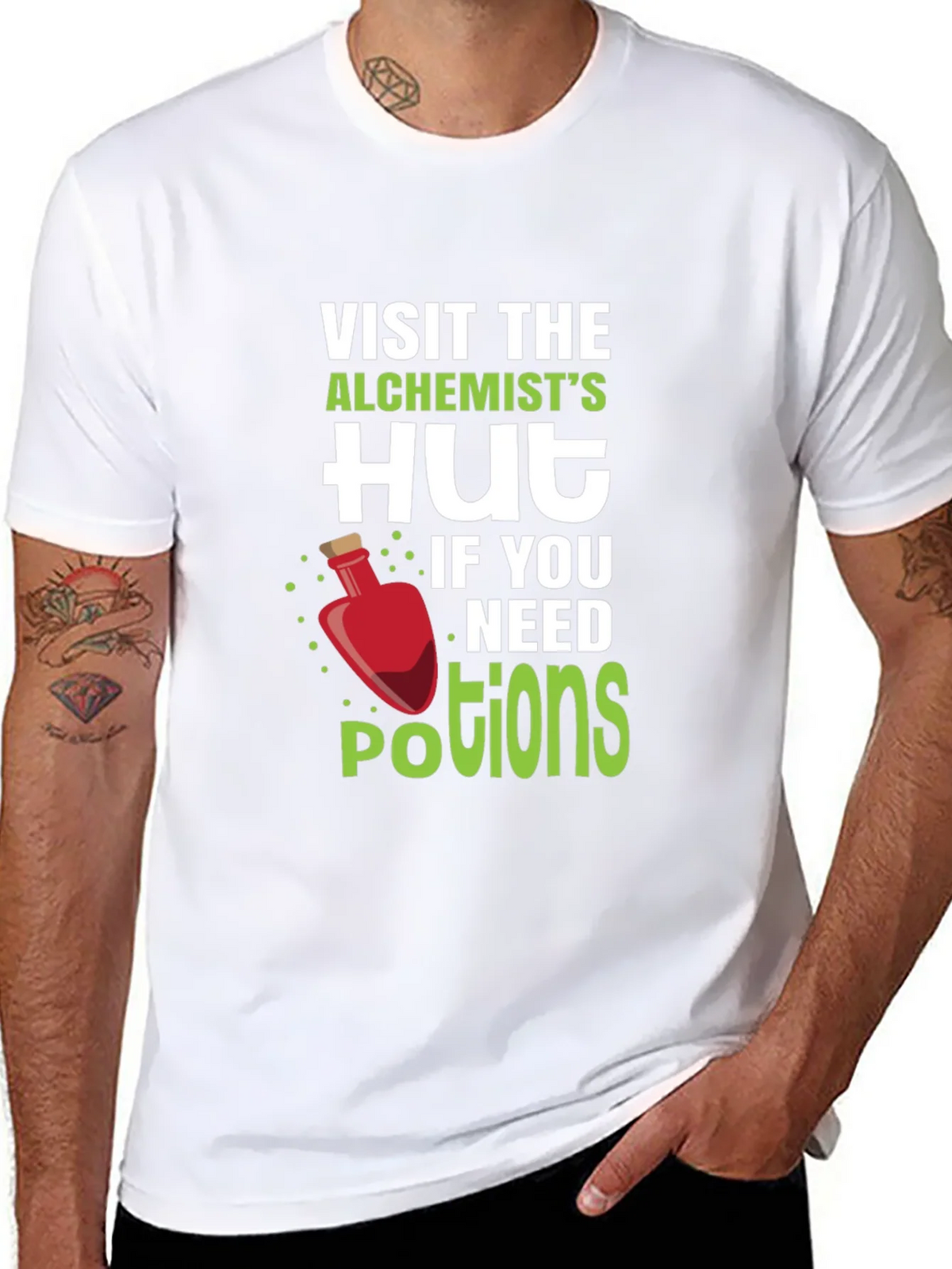 Alchemist Hut Potion T-Shirt product image 10