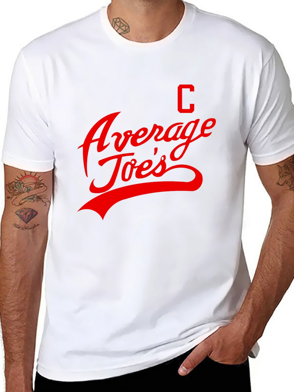 Average Joes T-Shirt - Red Graphic Print product image 10