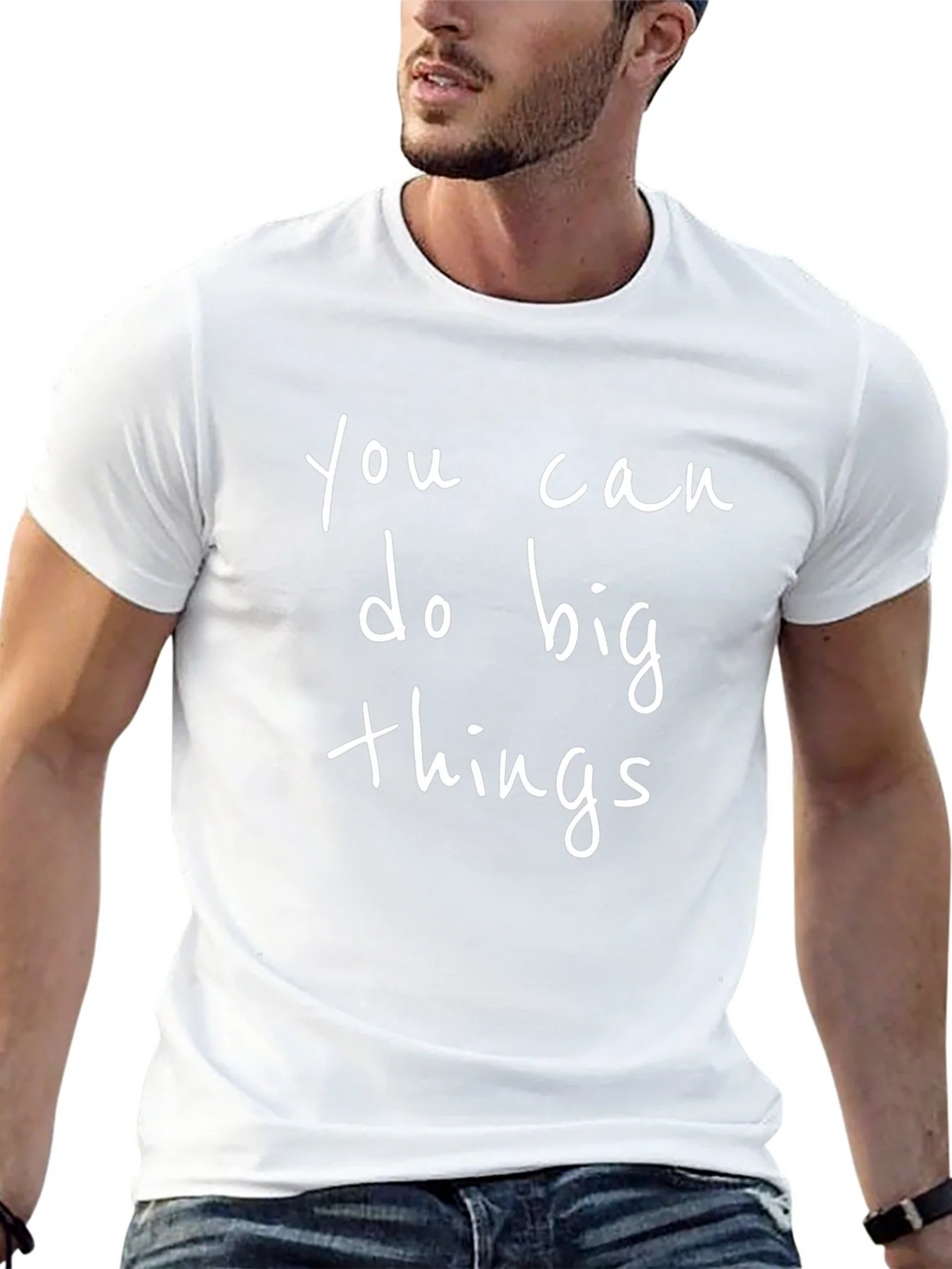 Inspirational You Can Do Big Things Graphic T-Shirt product image 4