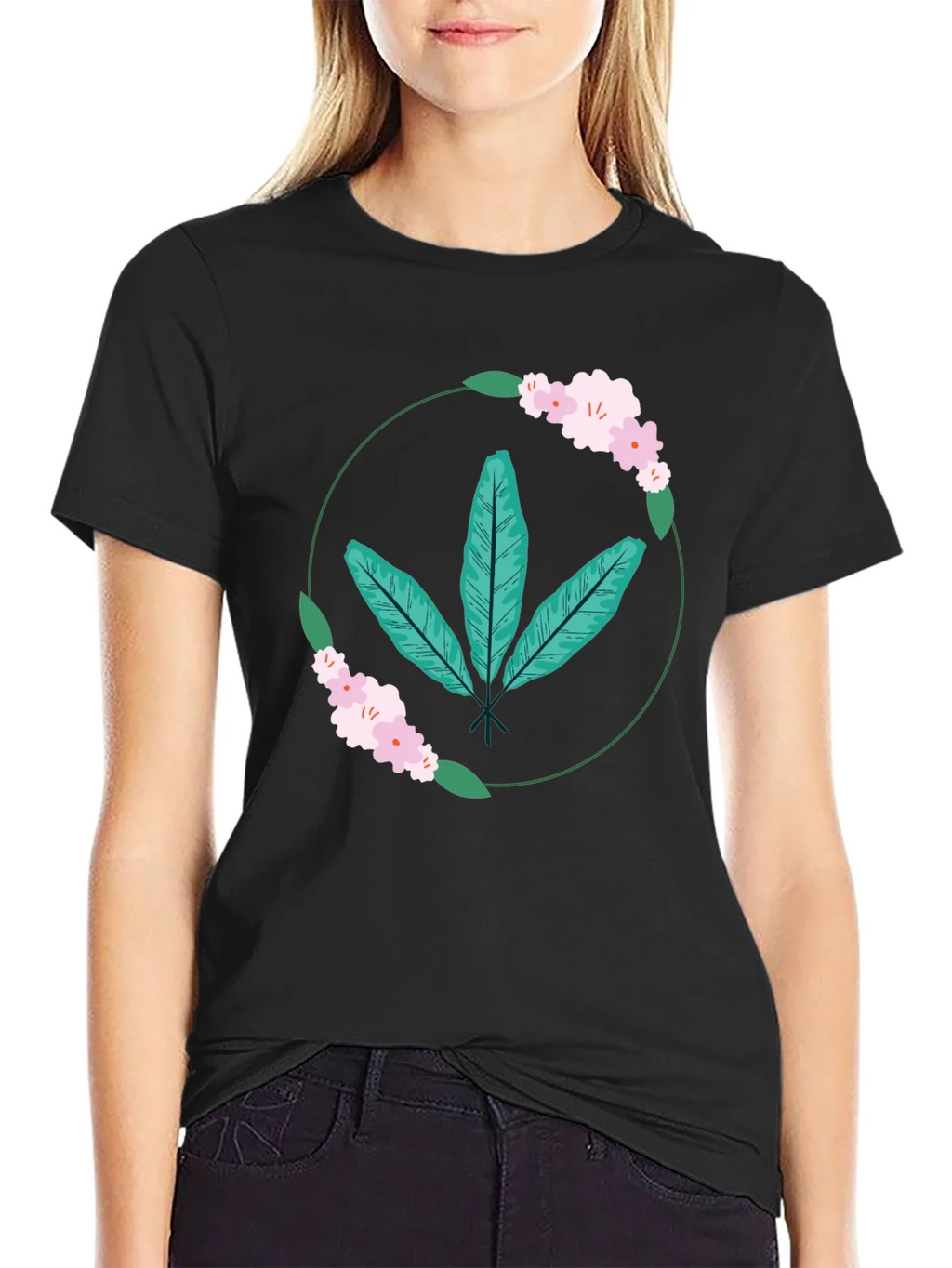 Botanical Print Tee - Casual Comfort product image 5