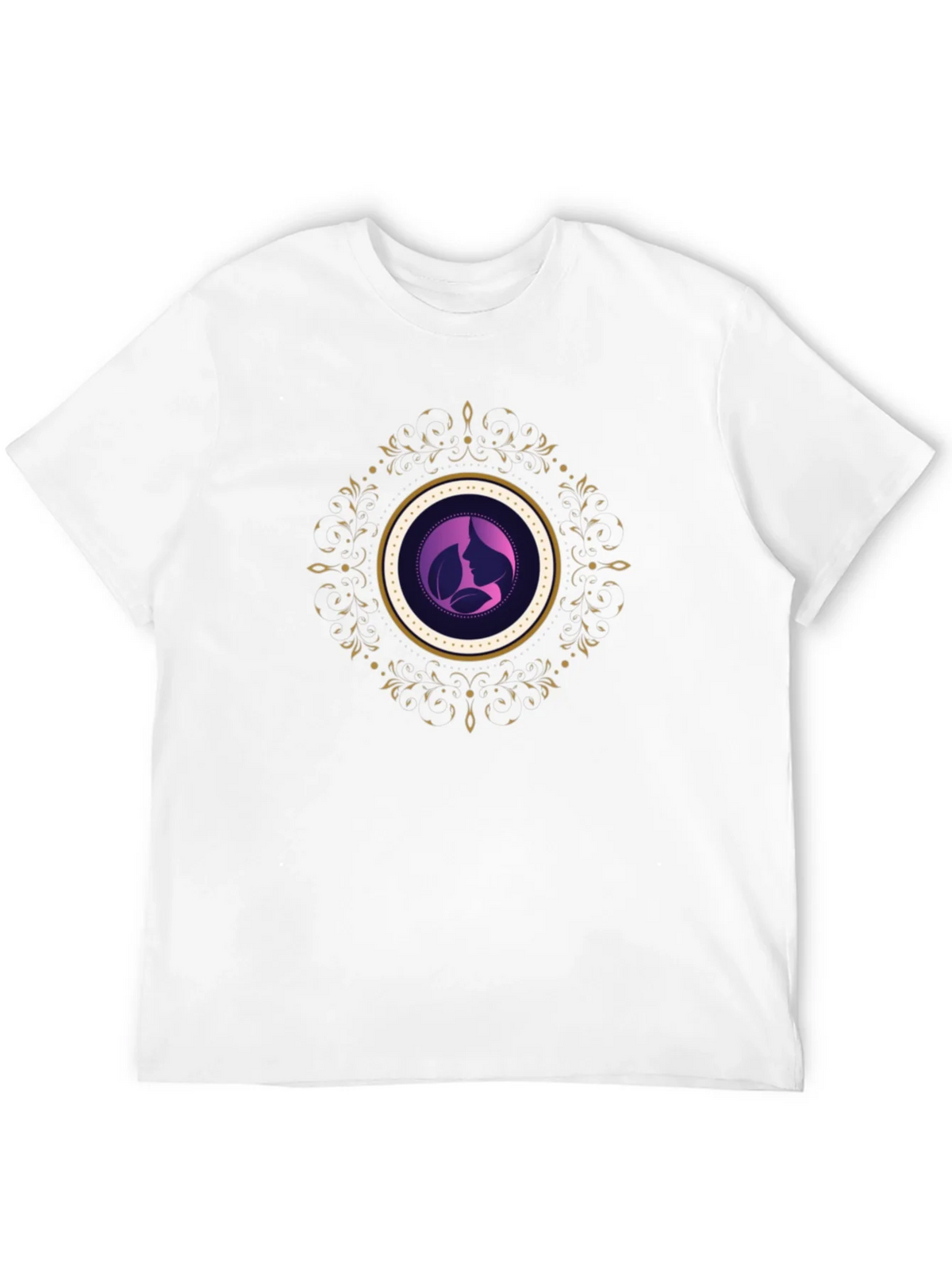 Elegant Silhouette Graphic Tee - Black product image 3