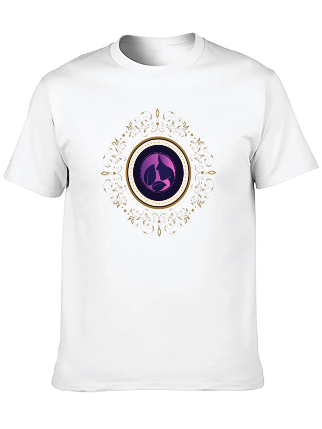 Elegant Silhouette Graphic Tee - Black product image 12