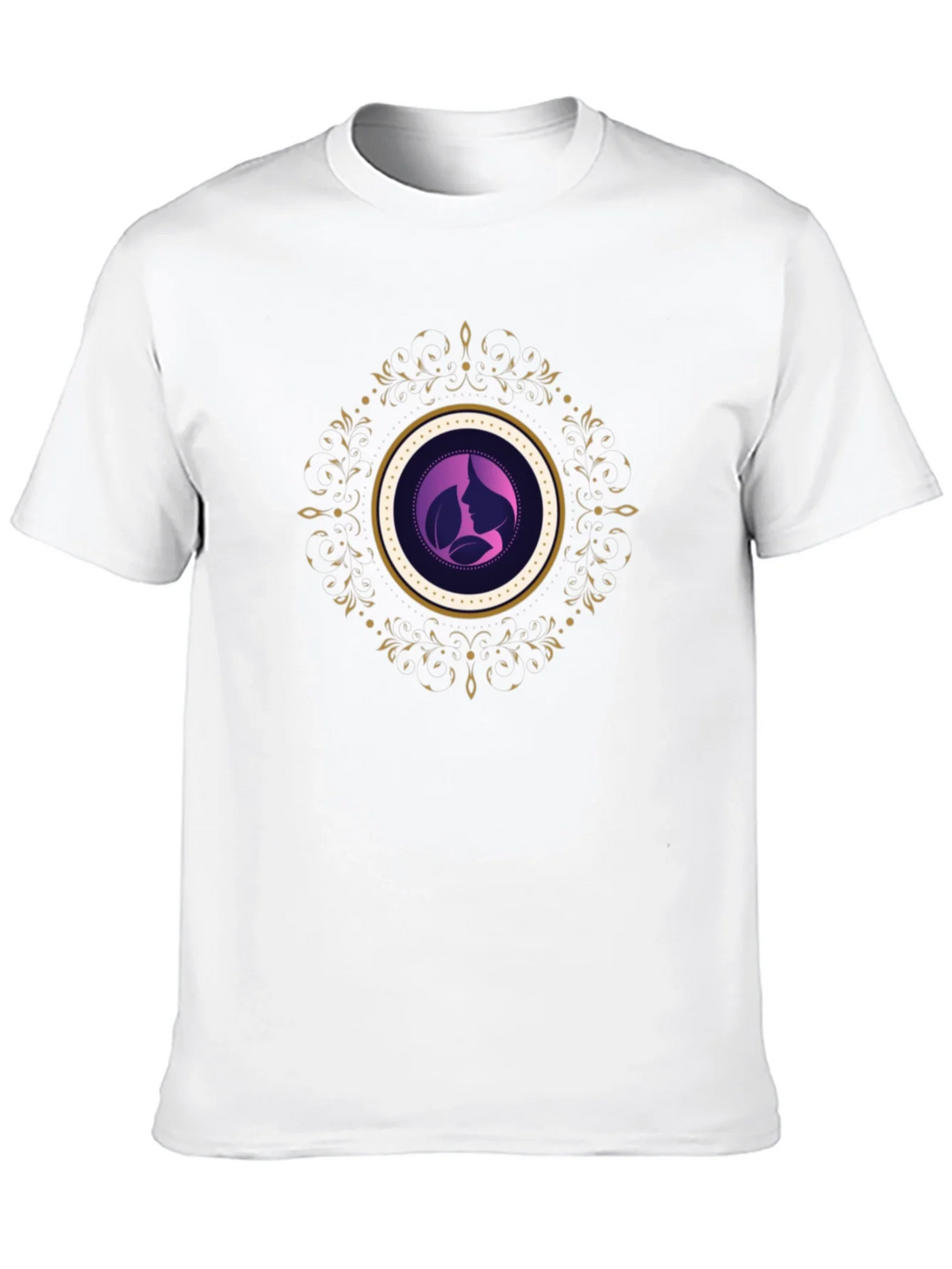 Elegant Silhouette Graphic Tee - Black product image 12