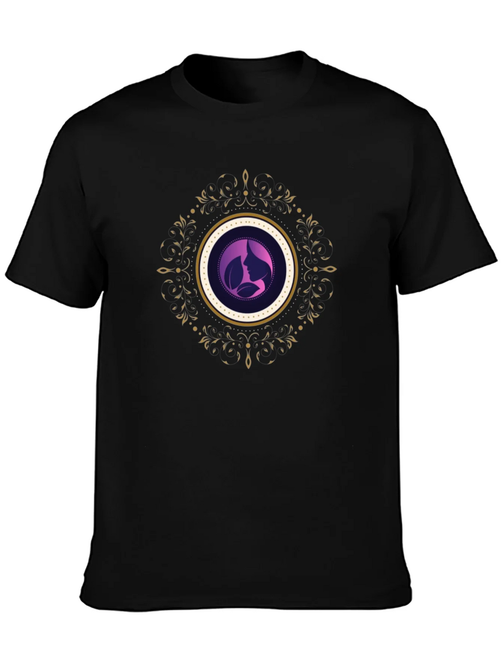 Elegant Silhouette Graphic Tee - Black product image 6