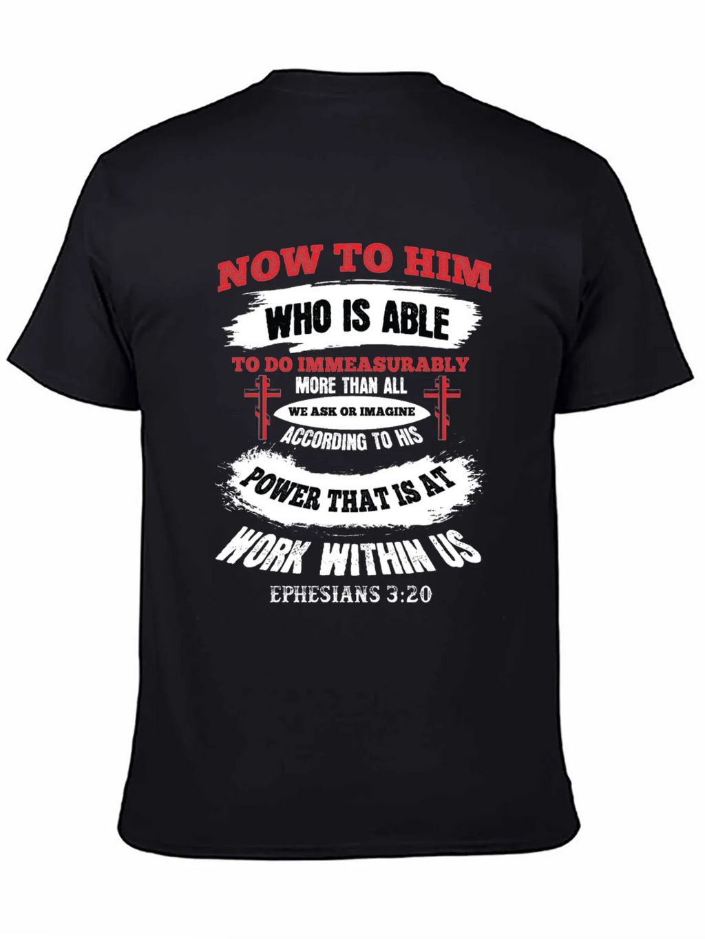 Ephesians 3:20 Christian T-Shirt product image 7