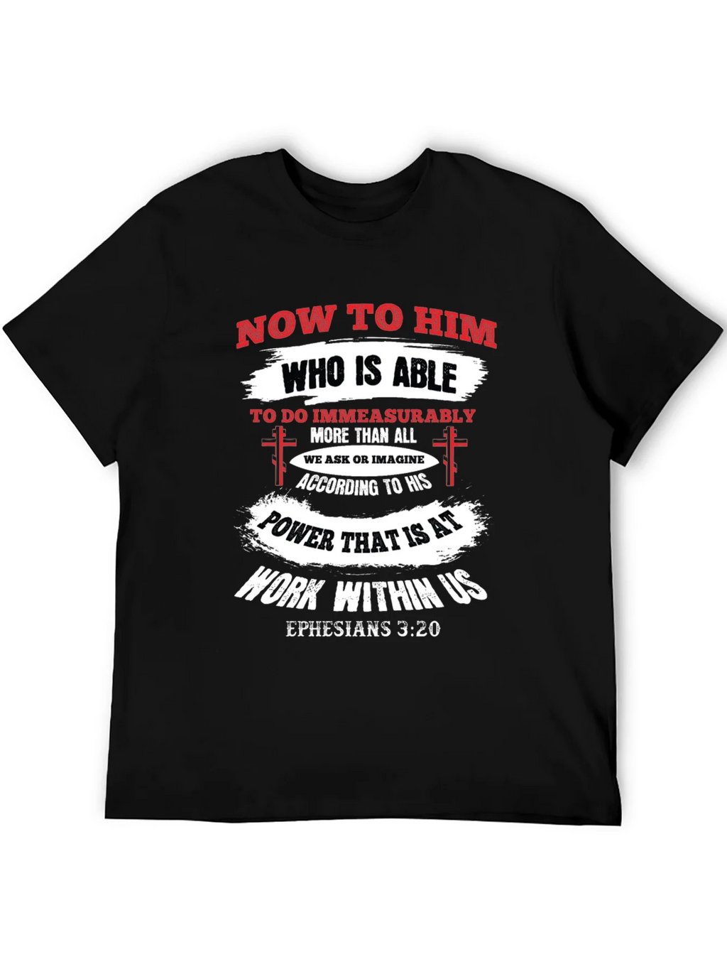 Ephesians 3:20 Christian T-Shirt product image 8