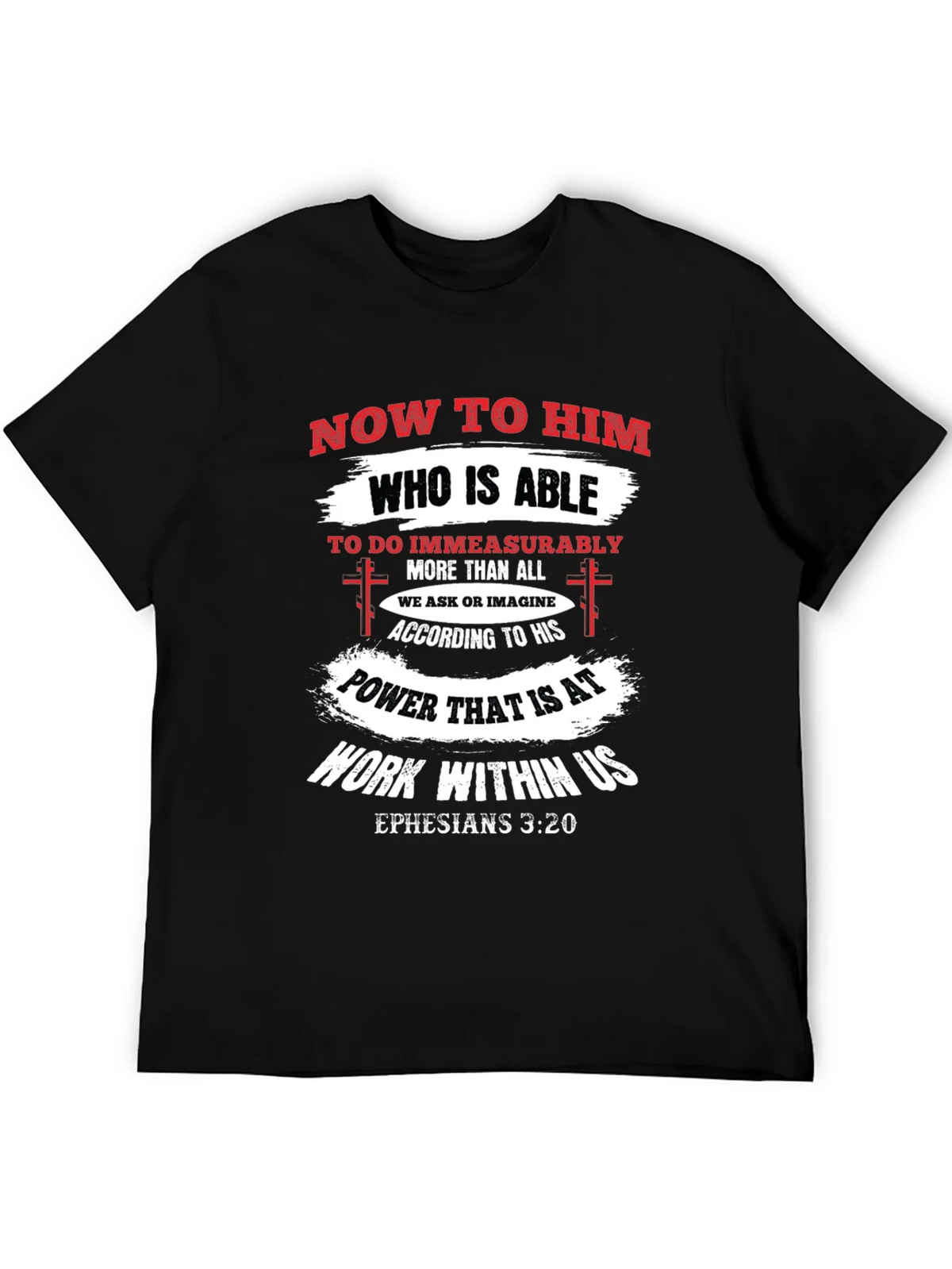 Ephesians 3:20 Christian T-Shirt product image 8