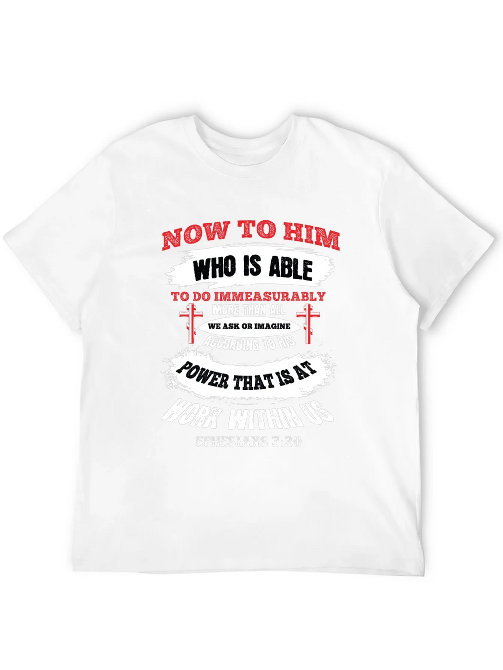 Ephesians 3:20 Christian T-Shirt product image 3