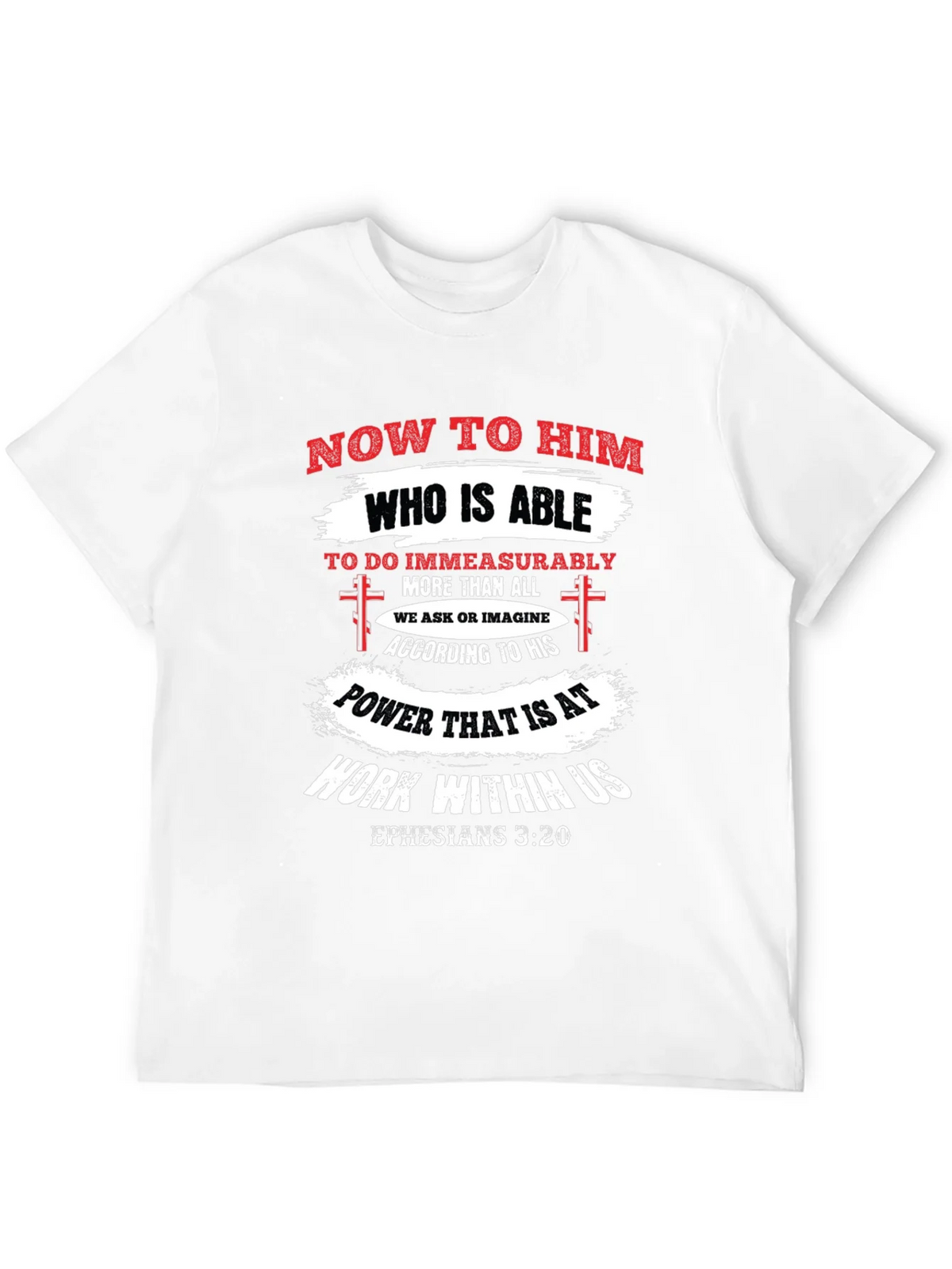 Ephesians 3:20 Christian T-Shirt product image 3