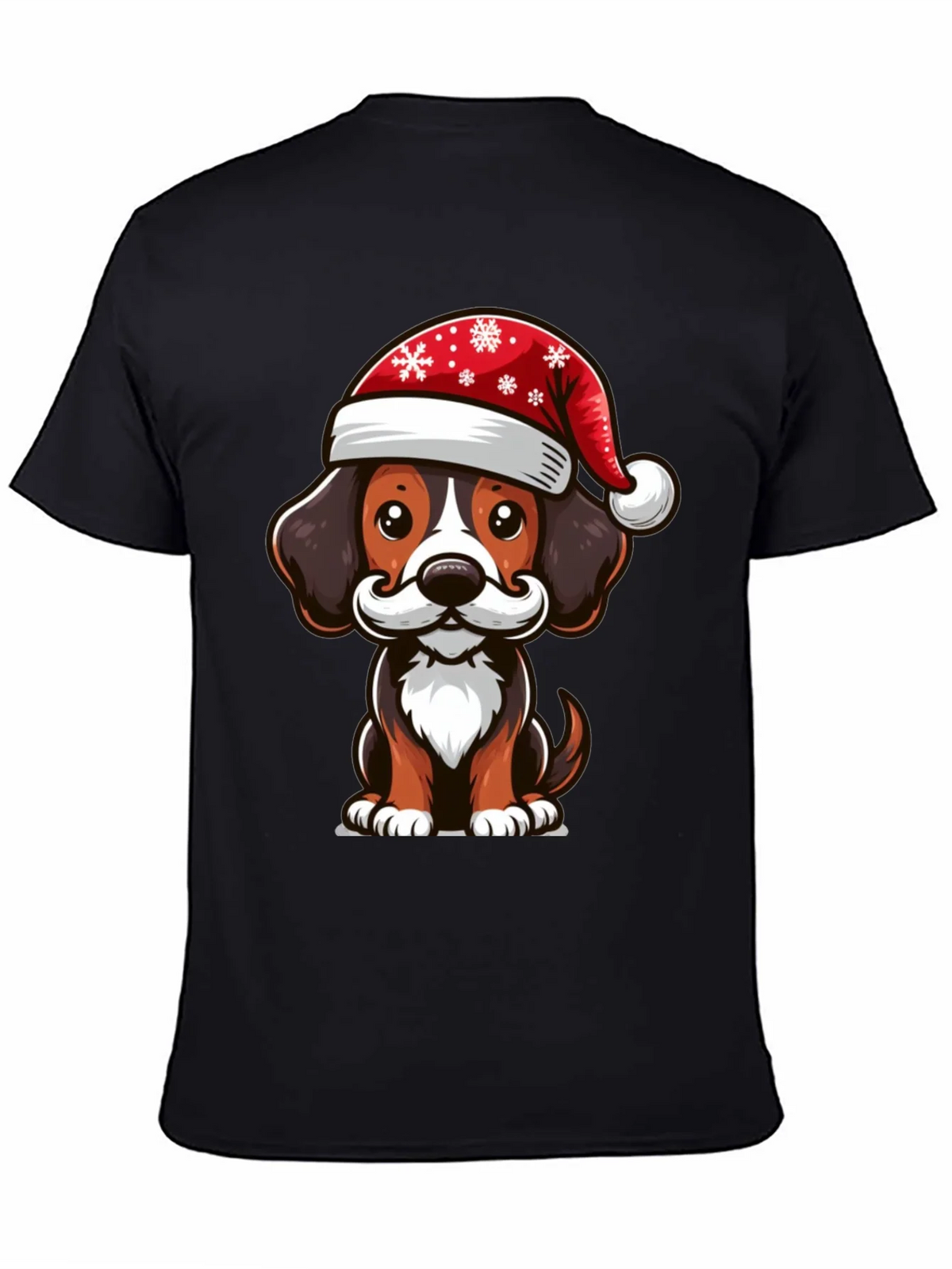 Festive Dog Graphic Tee
