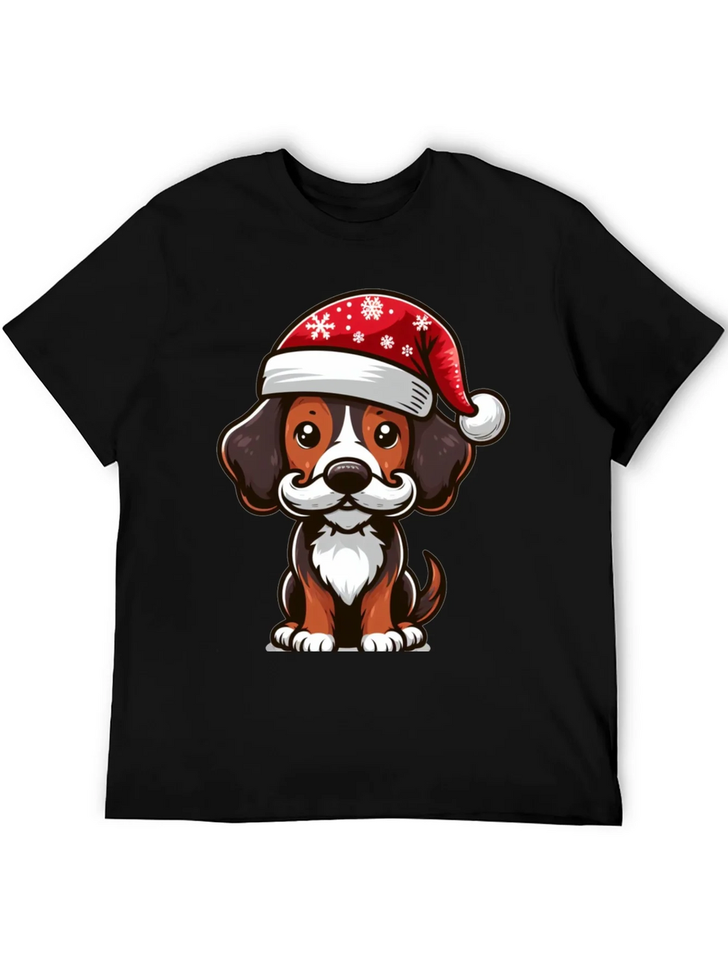 Festive Dog Graphic Tee