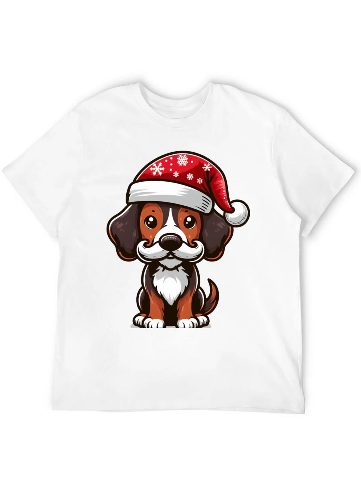 Festive Dog Graphic Tee