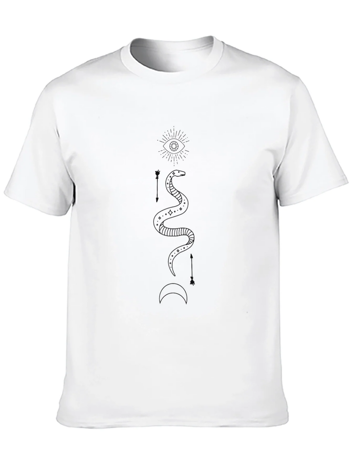 Mystic Snake Graphic Black Tee product image 12