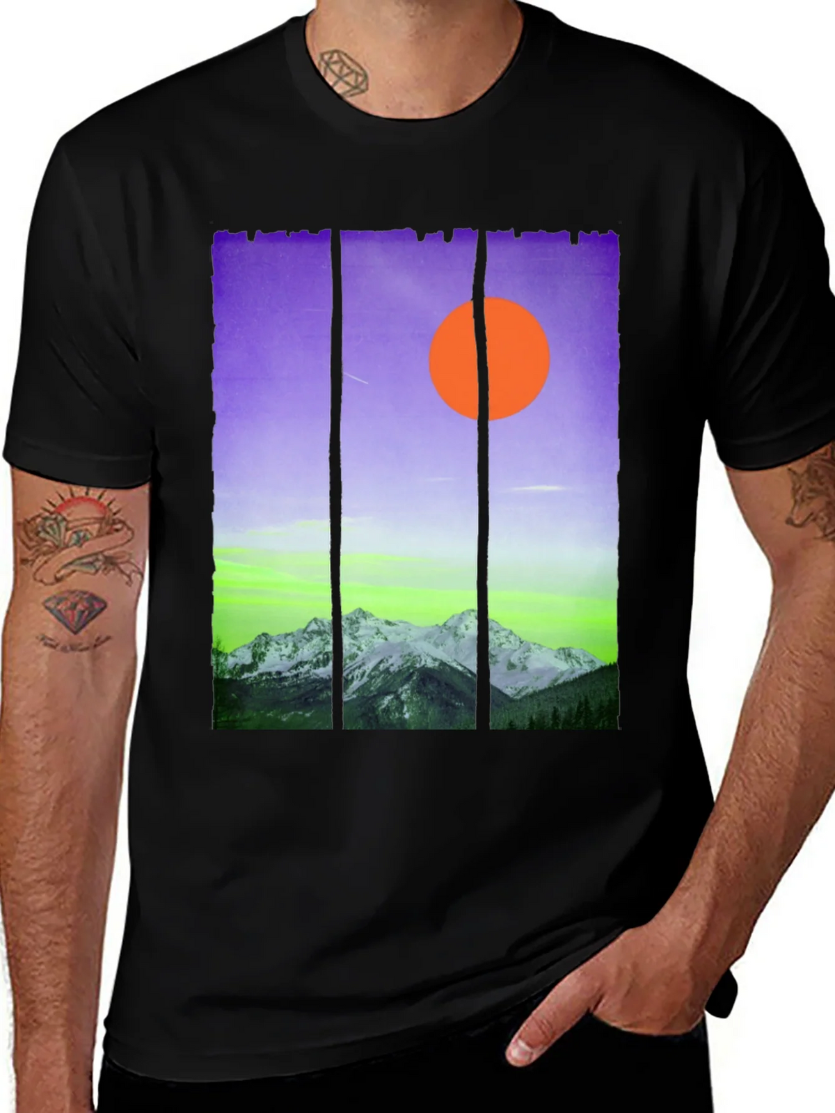 Mountain & Sun Graphic Tee product image 1
