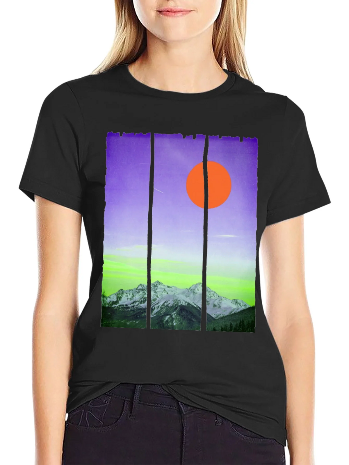 Mountain & Sun Graphic Tee product image 5