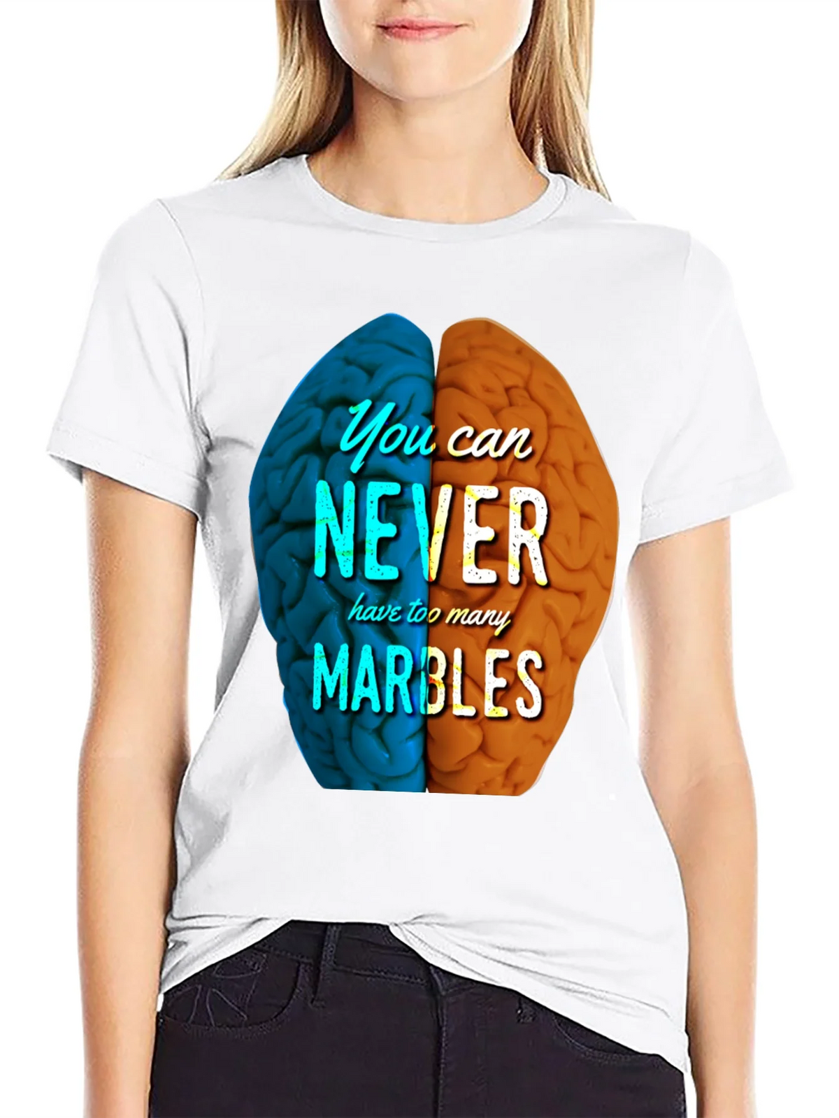 Brain Marbles Graphic Tee - You Can Never Have Too Many product image 11