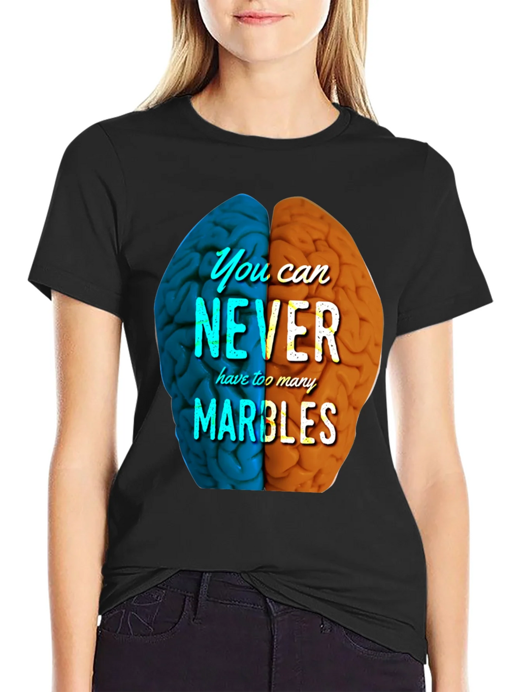 Brain Marbles Graphic Tee - You Can Never Have Too Many product image 5