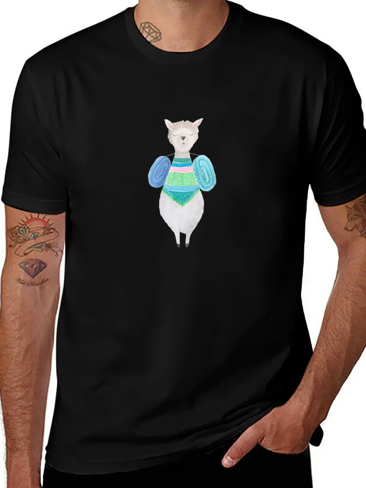Knitting Alpaca T-Shirt - Unique Design product image 1