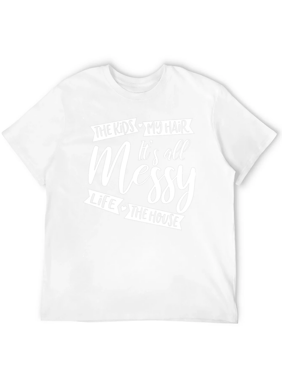 Messy Hair Life Graphic T-Shirt product image 3