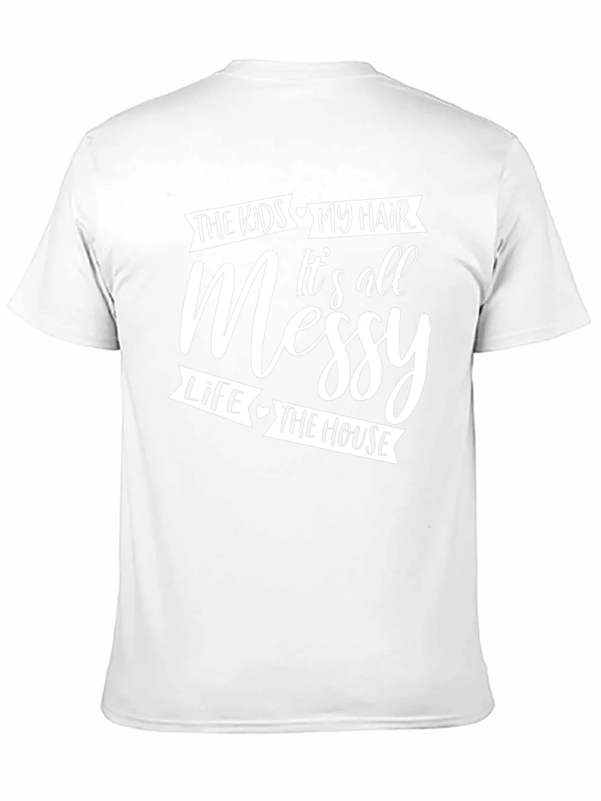 Messy Hair Life Graphic T-Shirt product image 2
