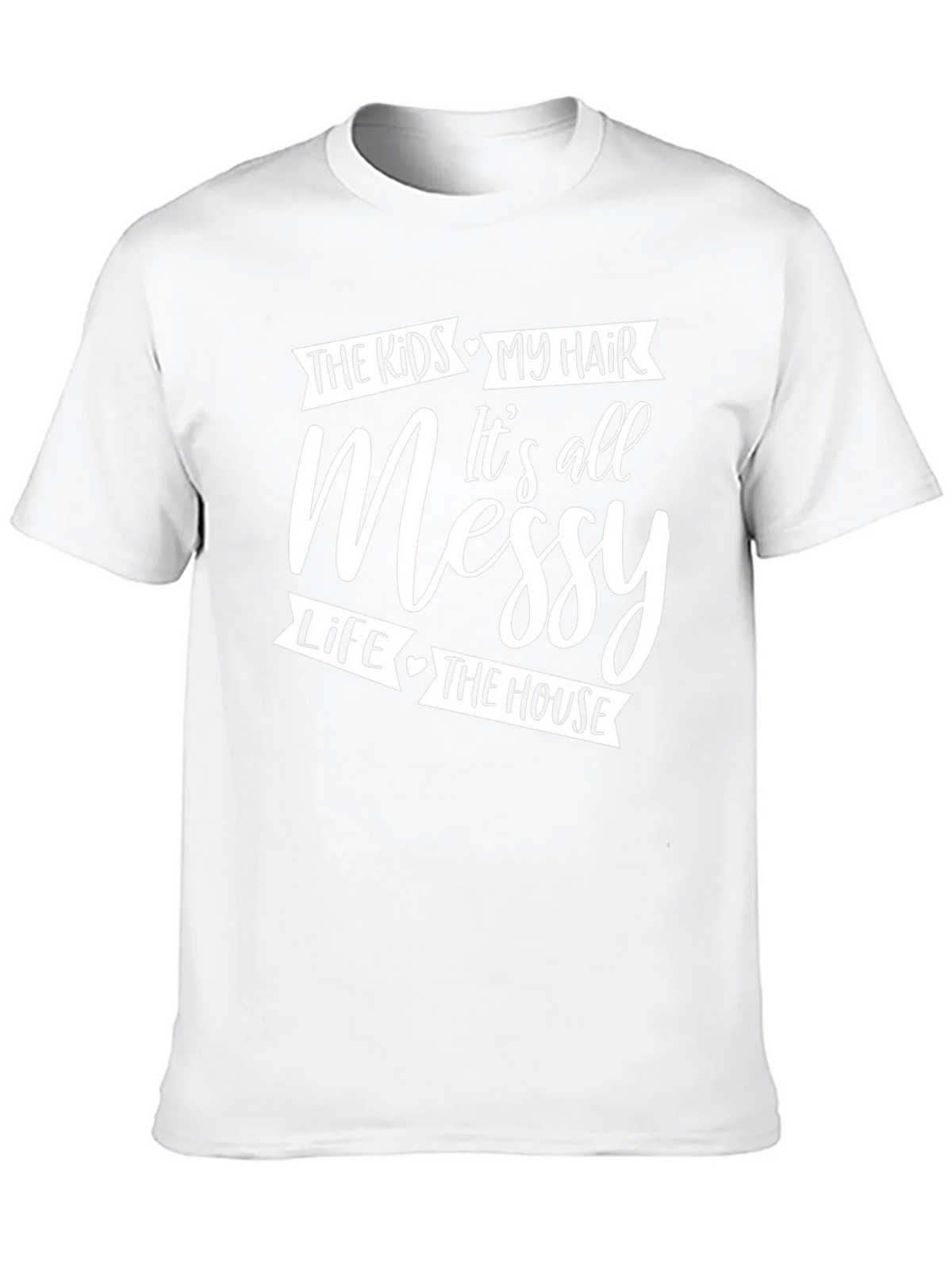 Messy Hair Life Graphic T-Shirt product image 12