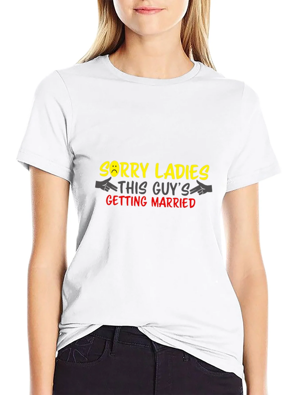 Funny Groom T-Shirt - Sorry Ladies Getting Married product image 11