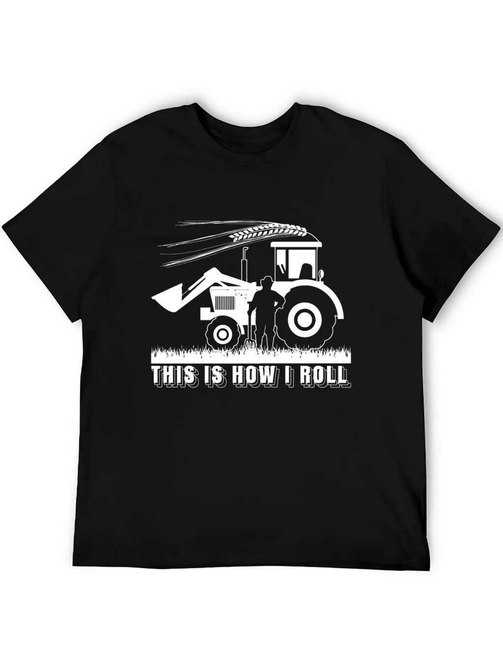Farmer Tractor Graphic T-Shirt - This is How I Roll product image 8