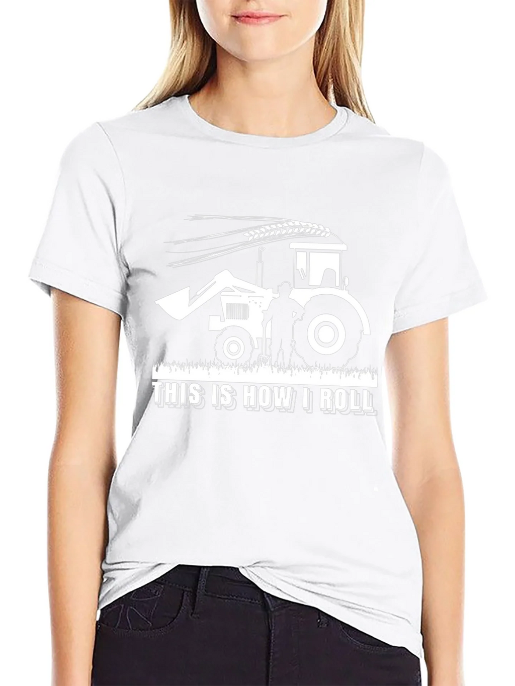 Farmer Tractor Graphic T-Shirt - This is How I Roll product image 11