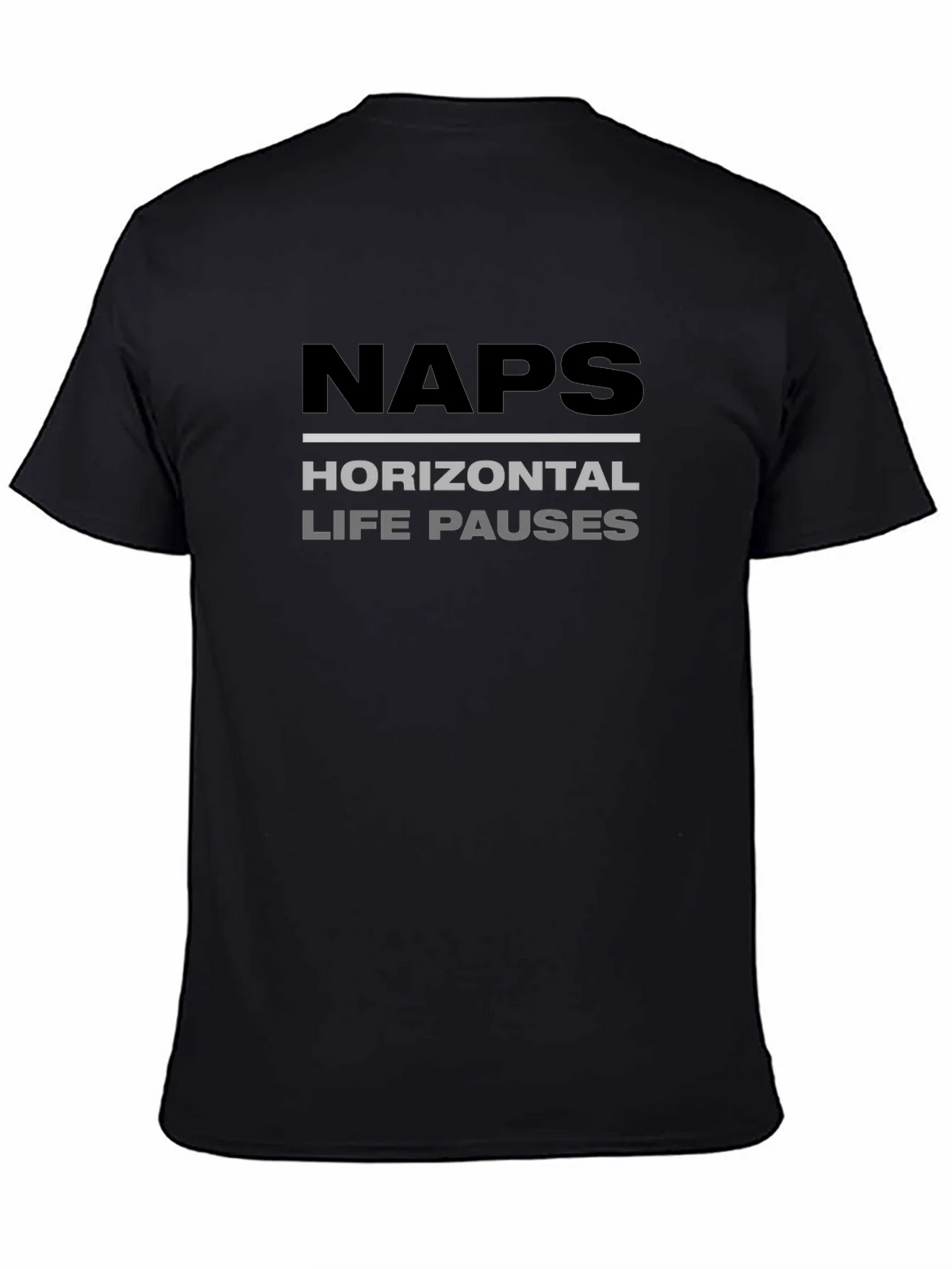 Naps Horizontal Life Pauses Graphic Tee product image 7