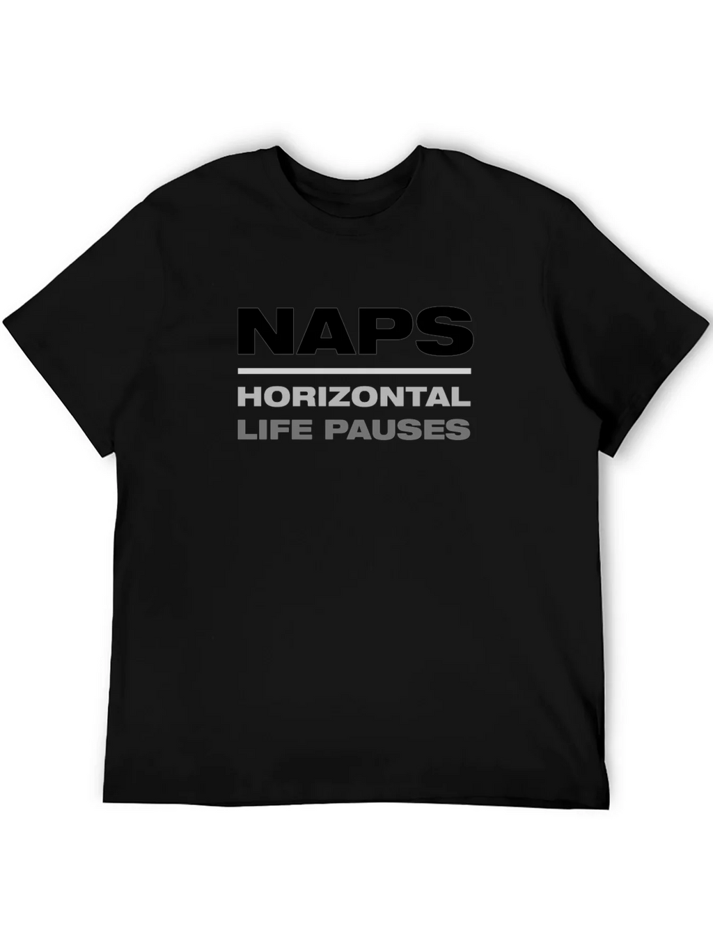 Naps Horizontal Life Pauses Graphic Tee product image 8