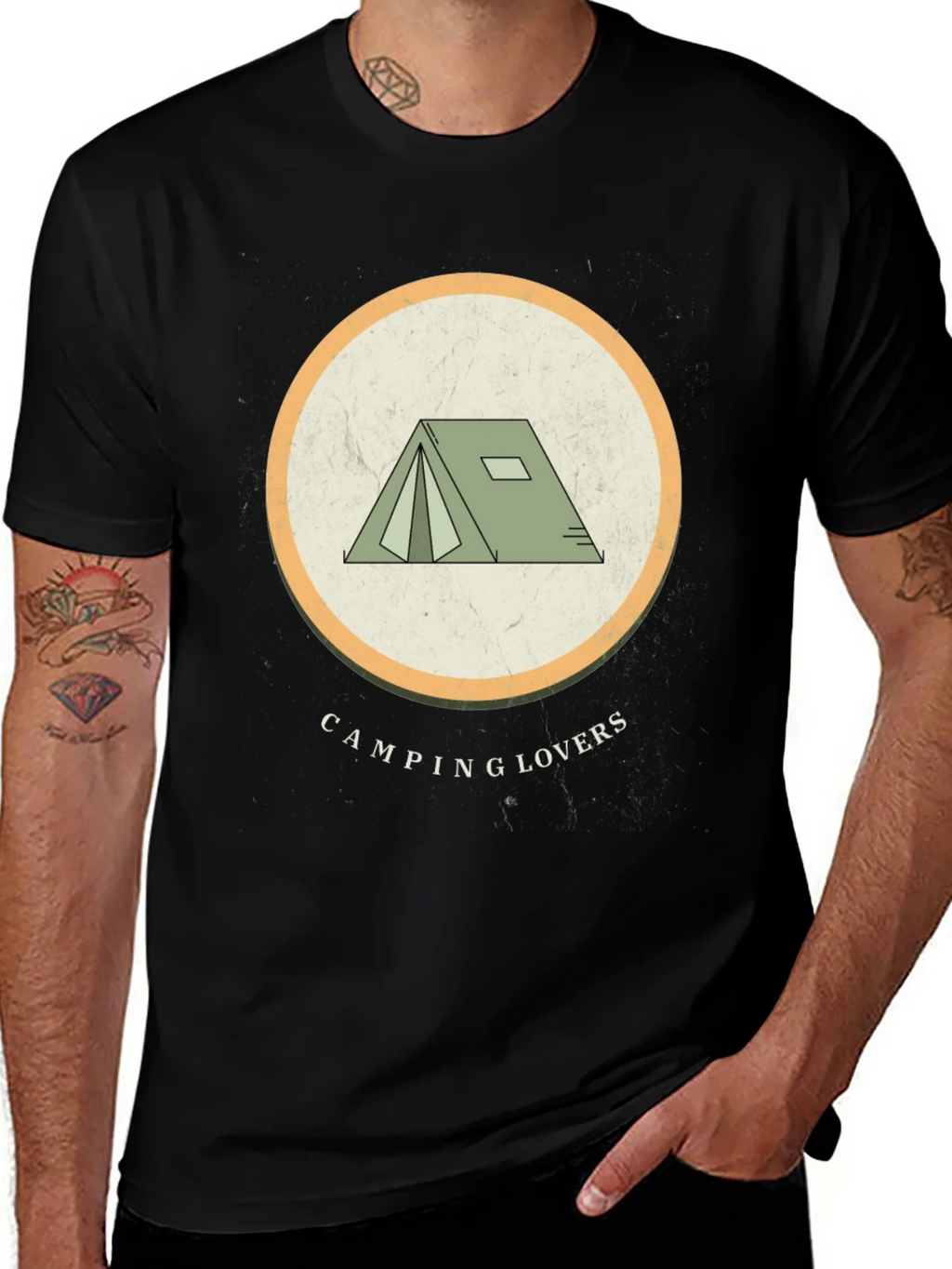 Camping Lovers Graphic Tee - Adventure Ready! product image 1