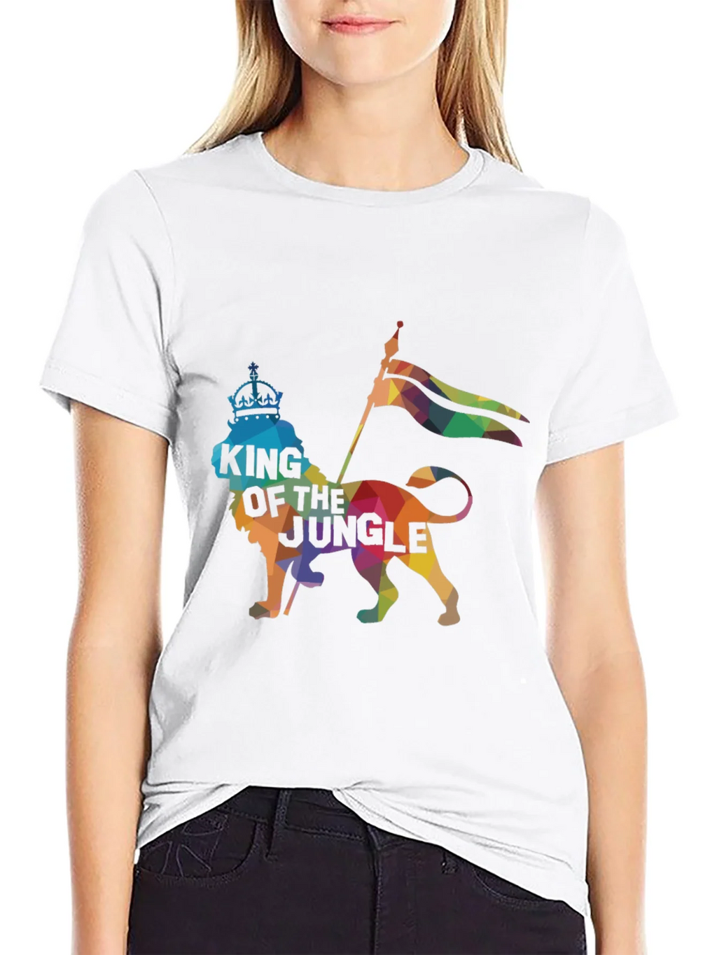 King of the Jungle Graphic Tee - Black product image 11