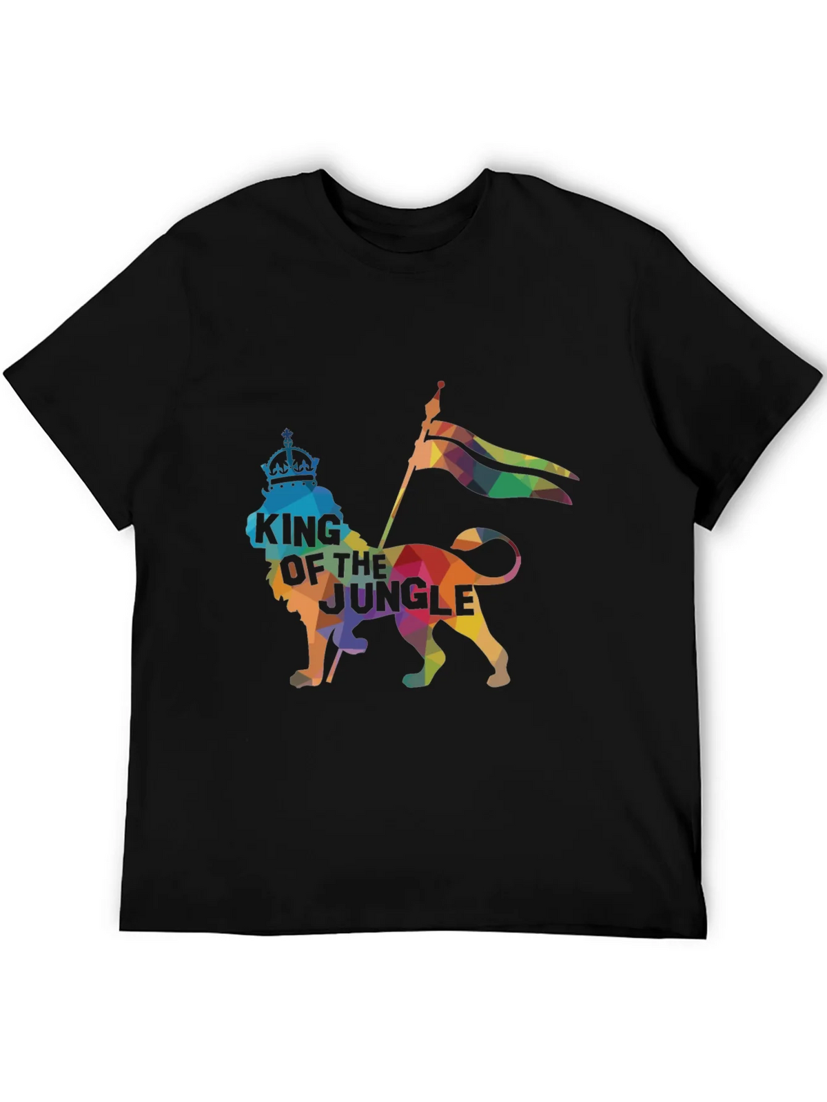 King of the Jungle Graphic Tee - Black product image 8