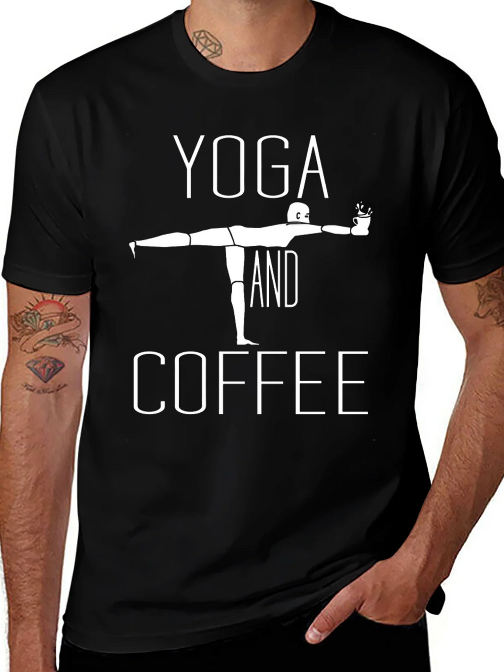 Yoga and Coffee T-Shirt product image 1