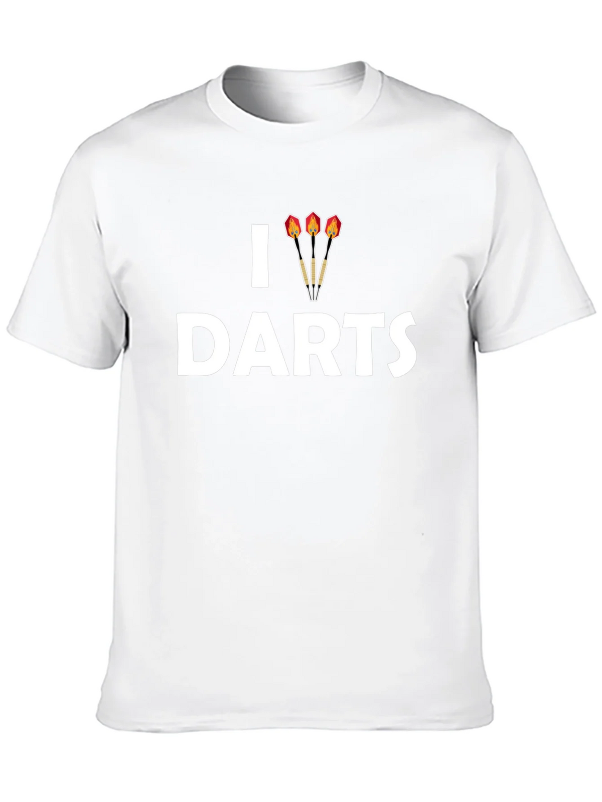 I Dart Darts T-Shirt - Casual Black Tee product image 12