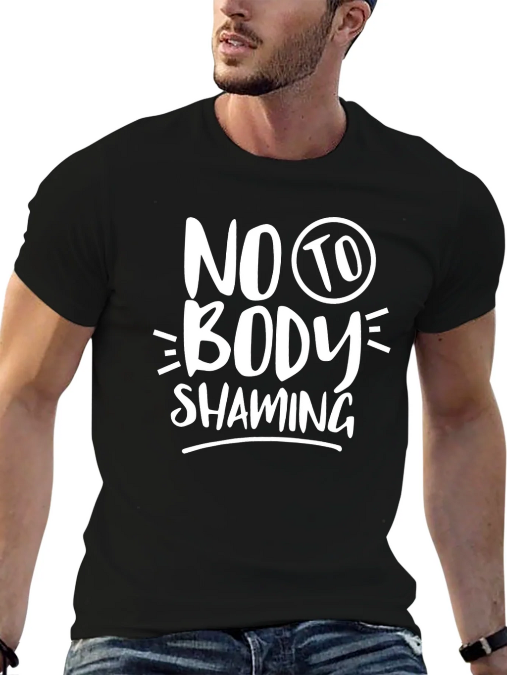 No Body Shaming Graphic T-Shirt product image 9