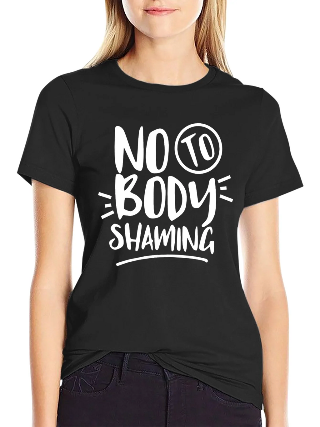 No Body Shaming Graphic T-Shirt product image 5