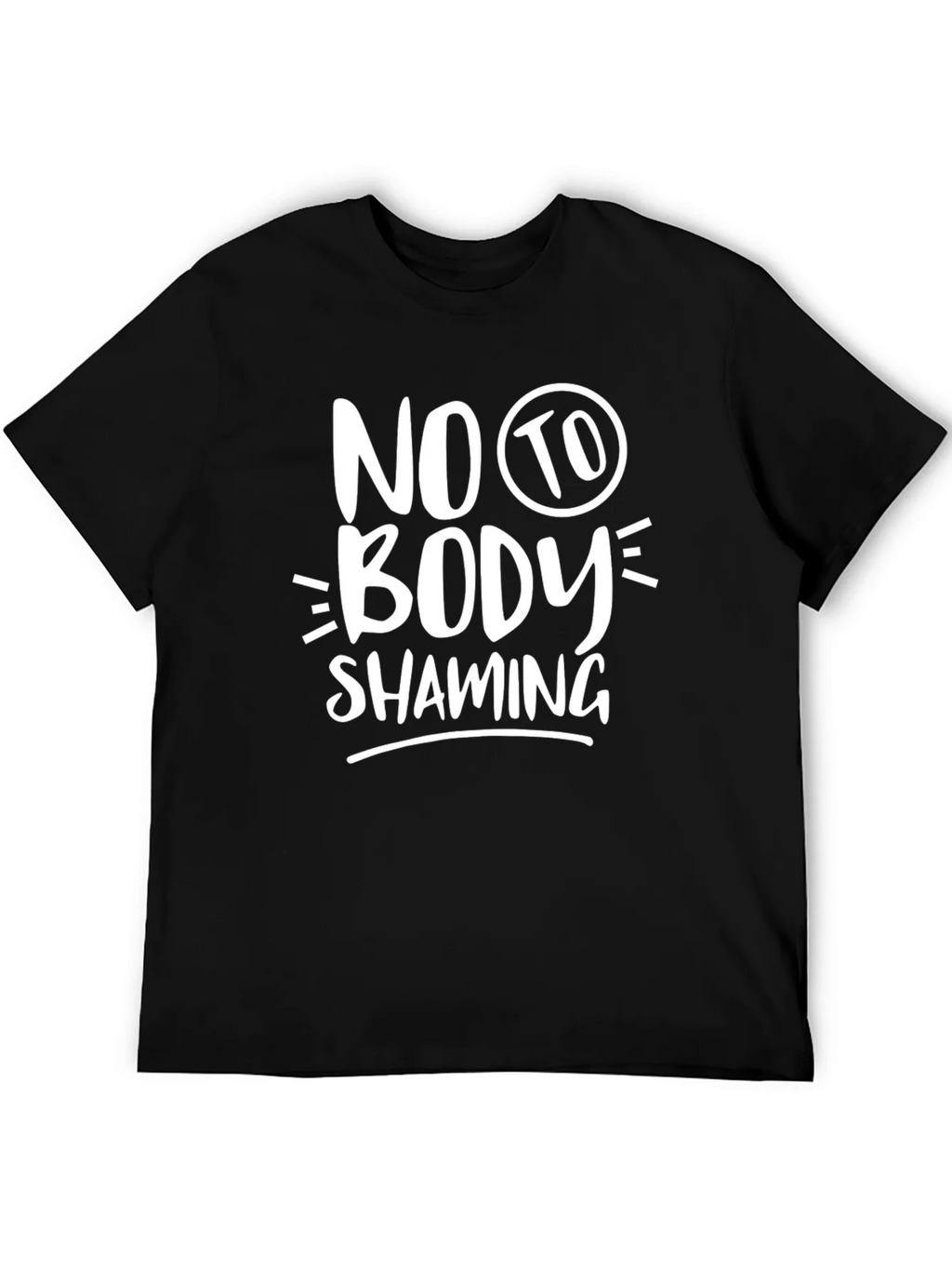 No Body Shaming Graphic T-Shirt product image 8