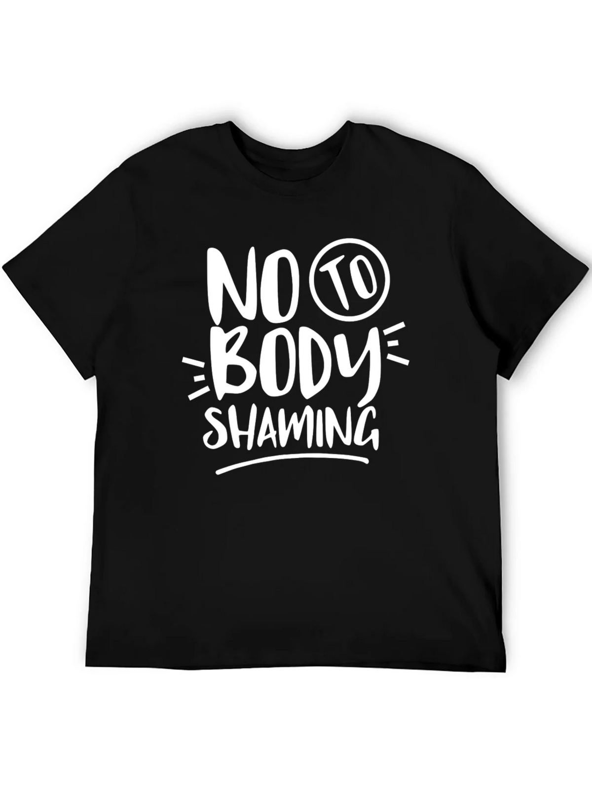 No Body Shaming Graphic T-Shirt product image 8