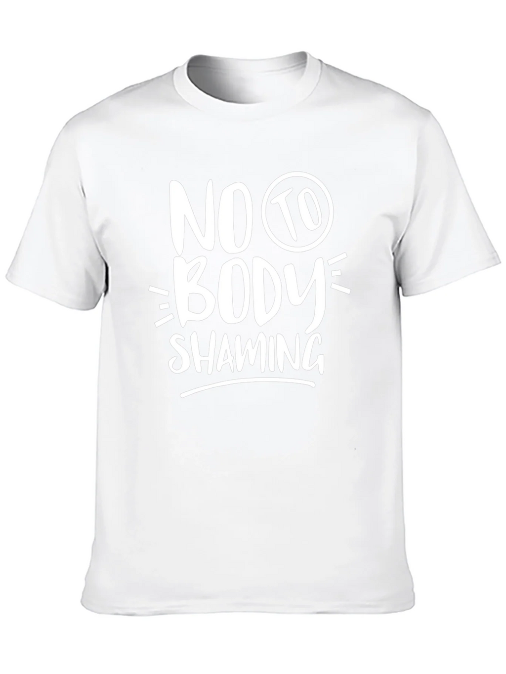 No Body Shaming Graphic T-Shirt product image 12