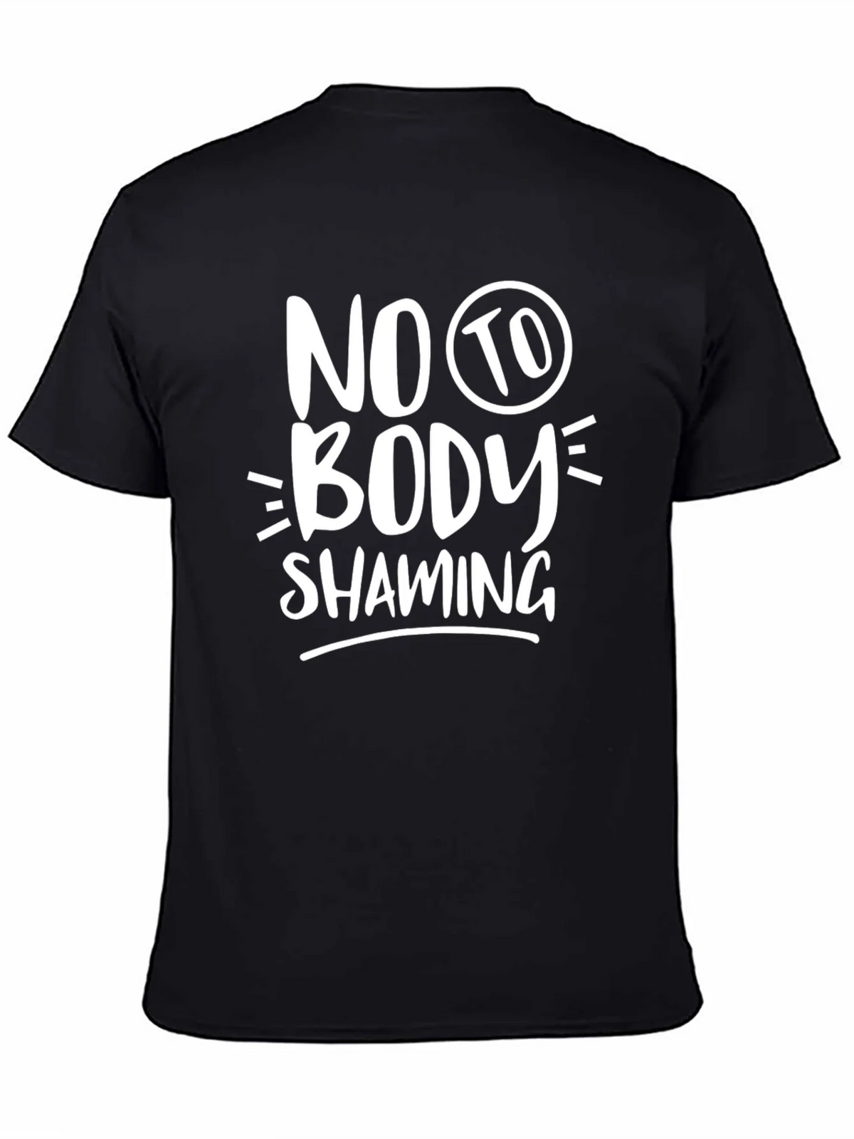 No Body Shaming Graphic T-Shirt product image 7
