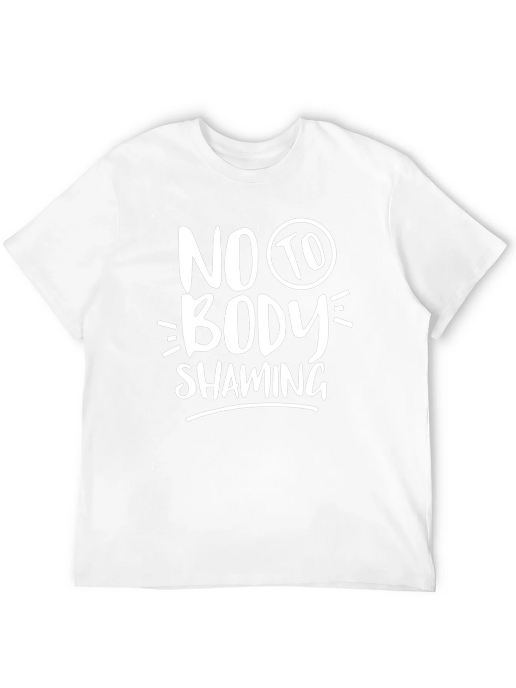 No Body Shaming Graphic T-Shirt product image 3