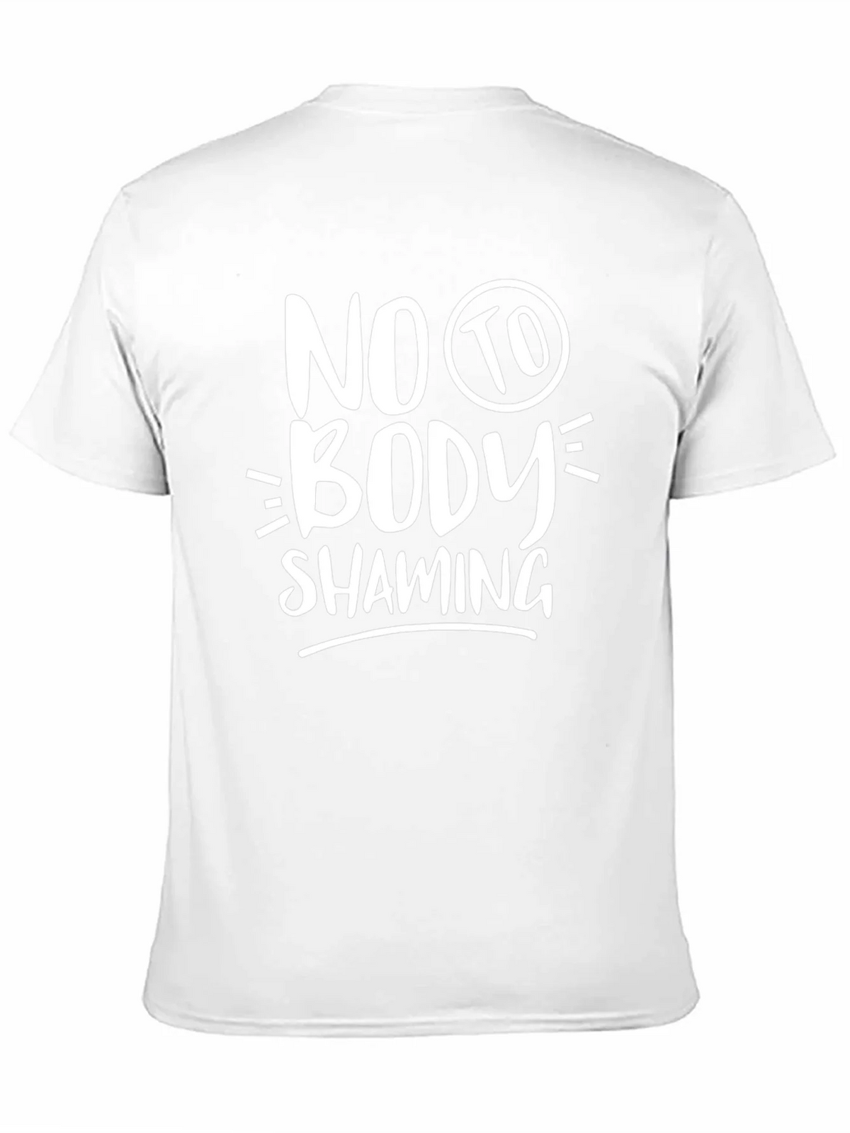 No Body Shaming Graphic T-Shirt product image 2