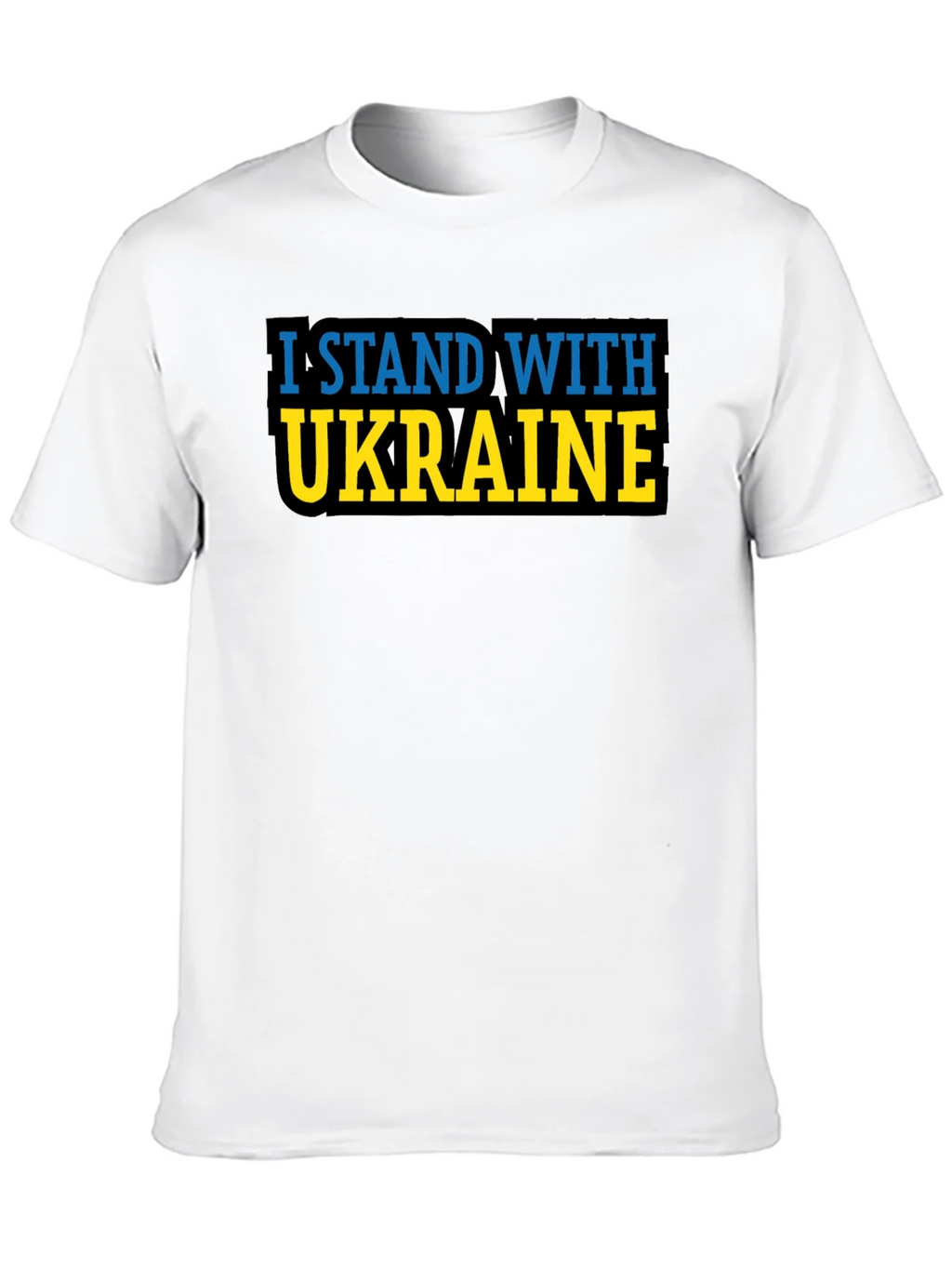 I Stand With Ukraine T-Shirt - Black product image 12