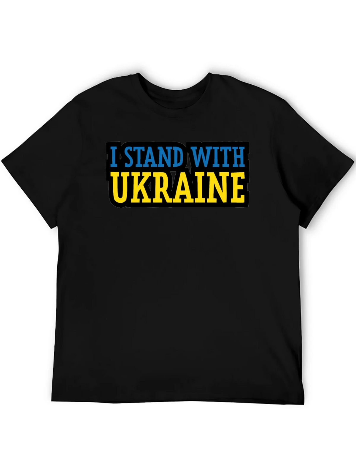 I Stand With Ukraine T-Shirt - Black product image 8