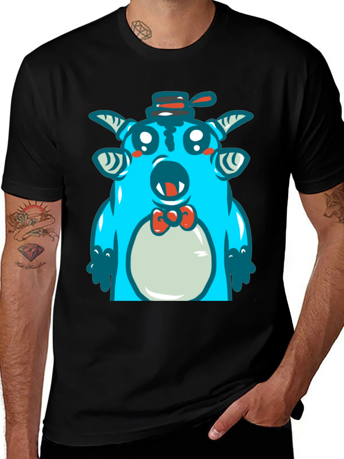 Cartoon Monster Graphic Tee product image 1