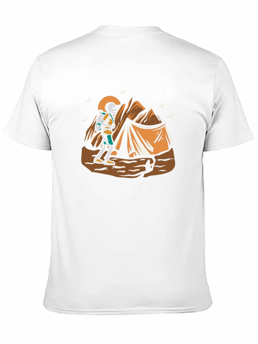 Skeleton Hiker Graphic Tee product image 2