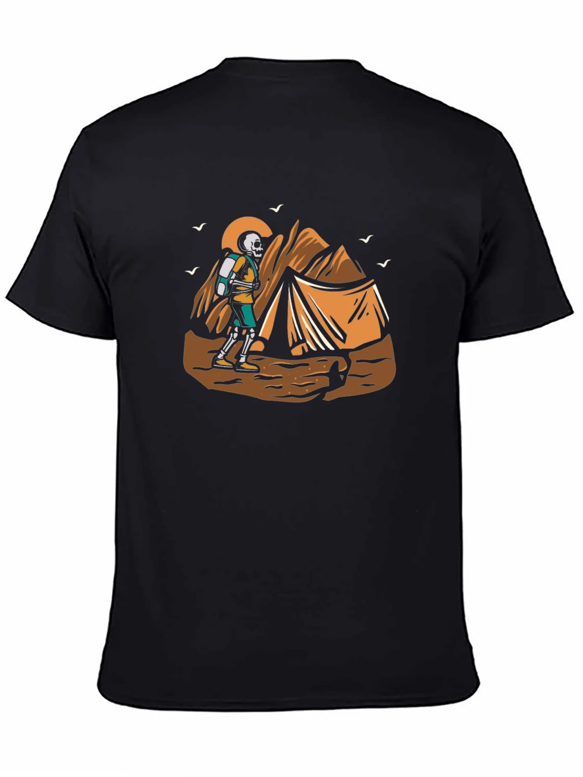 Skeleton Hiker Graphic Tee product image 7