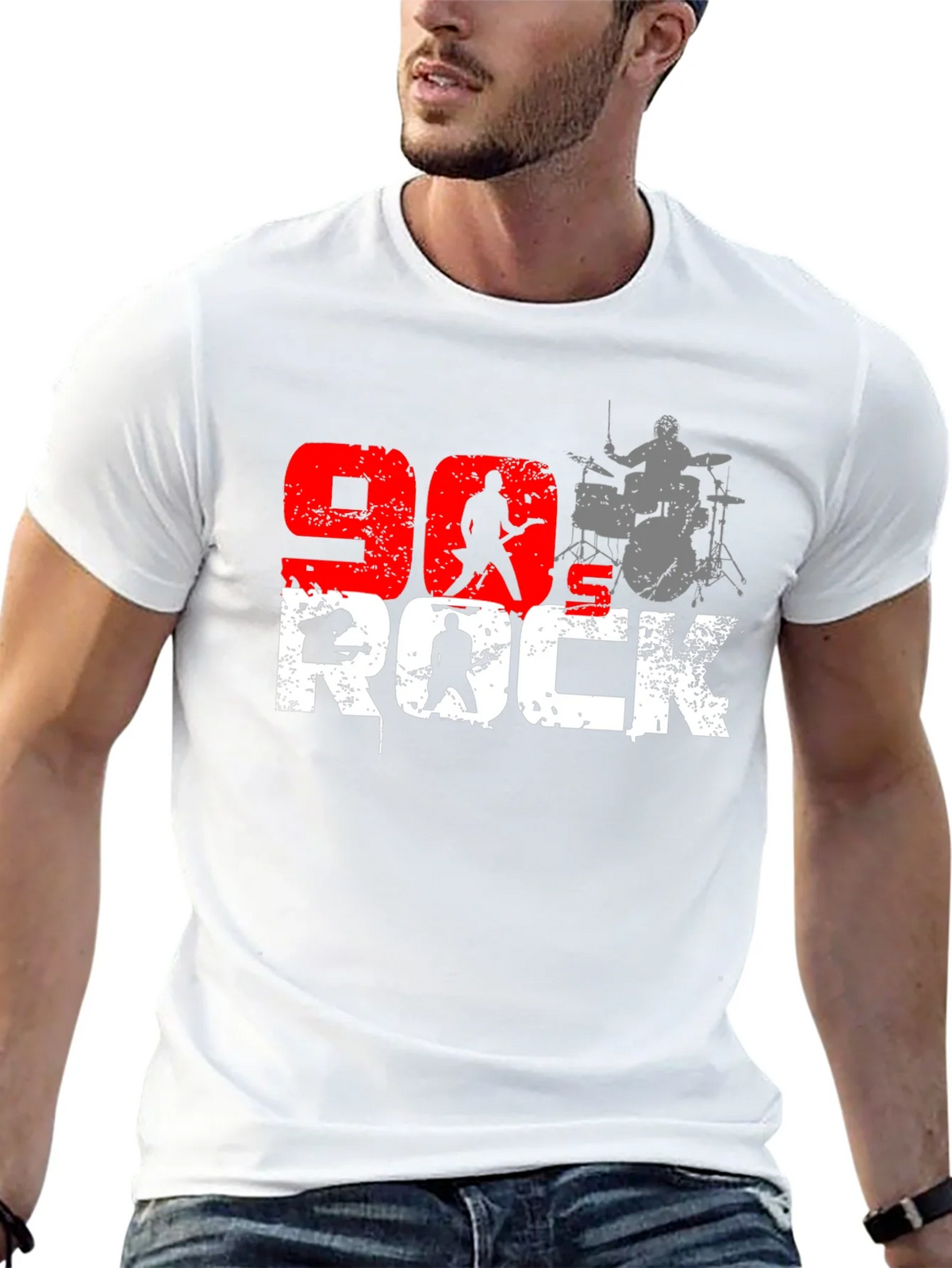 90s Rock Graphic Tee - Vintage Music T-Shirt product image 4